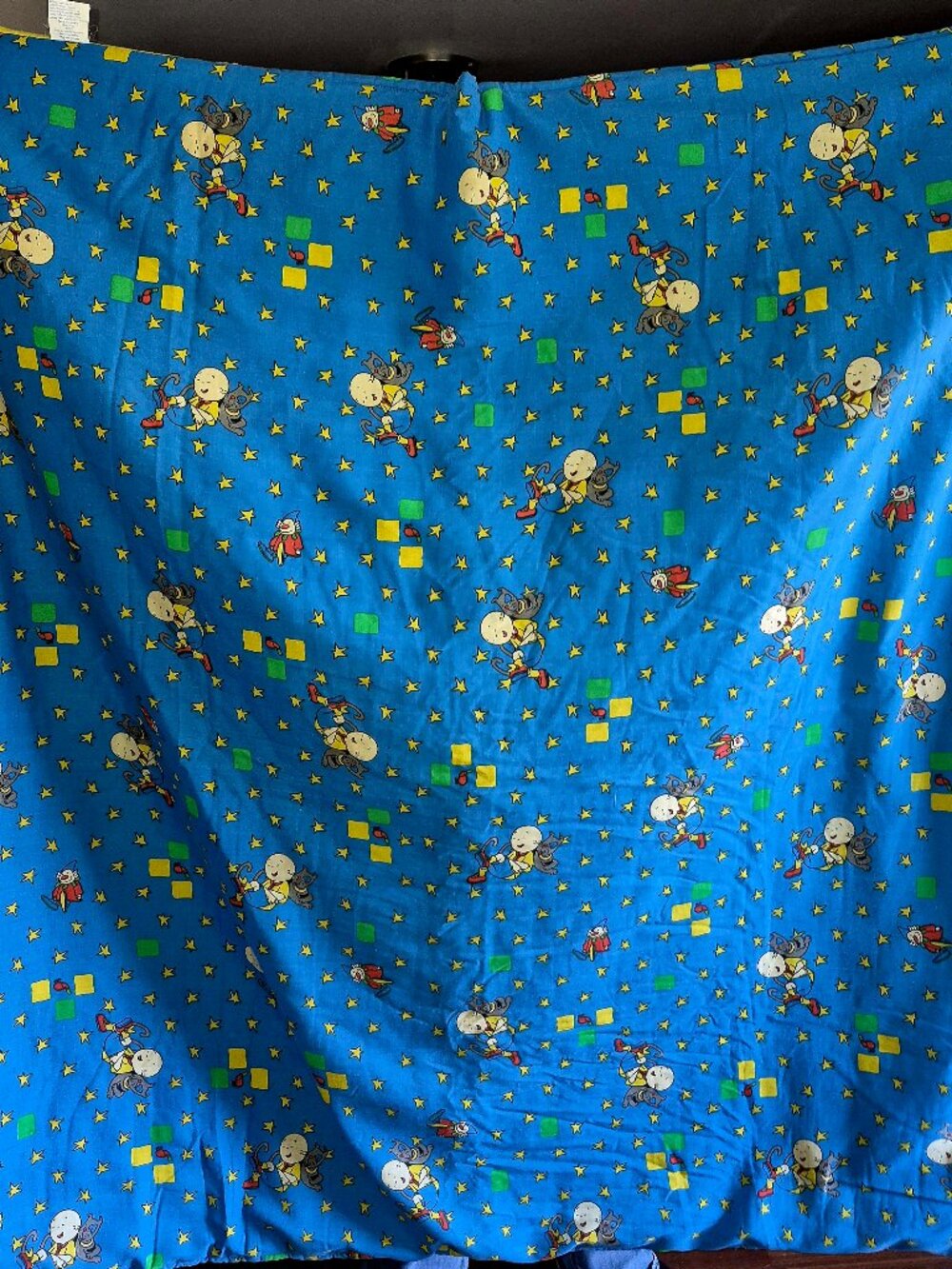 Vintage Caillou Perlimpinpin sleeping bag with hood